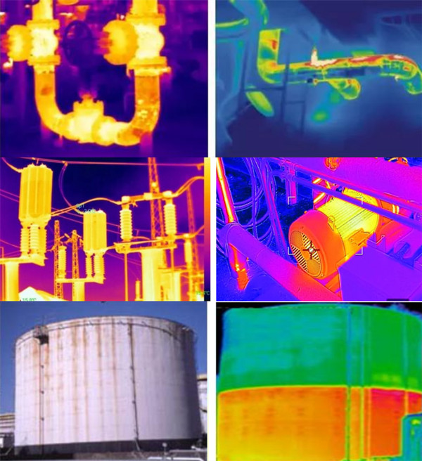 熱成像雙光譜云臺攝像工業(yè)應用 圖片關鍵詞